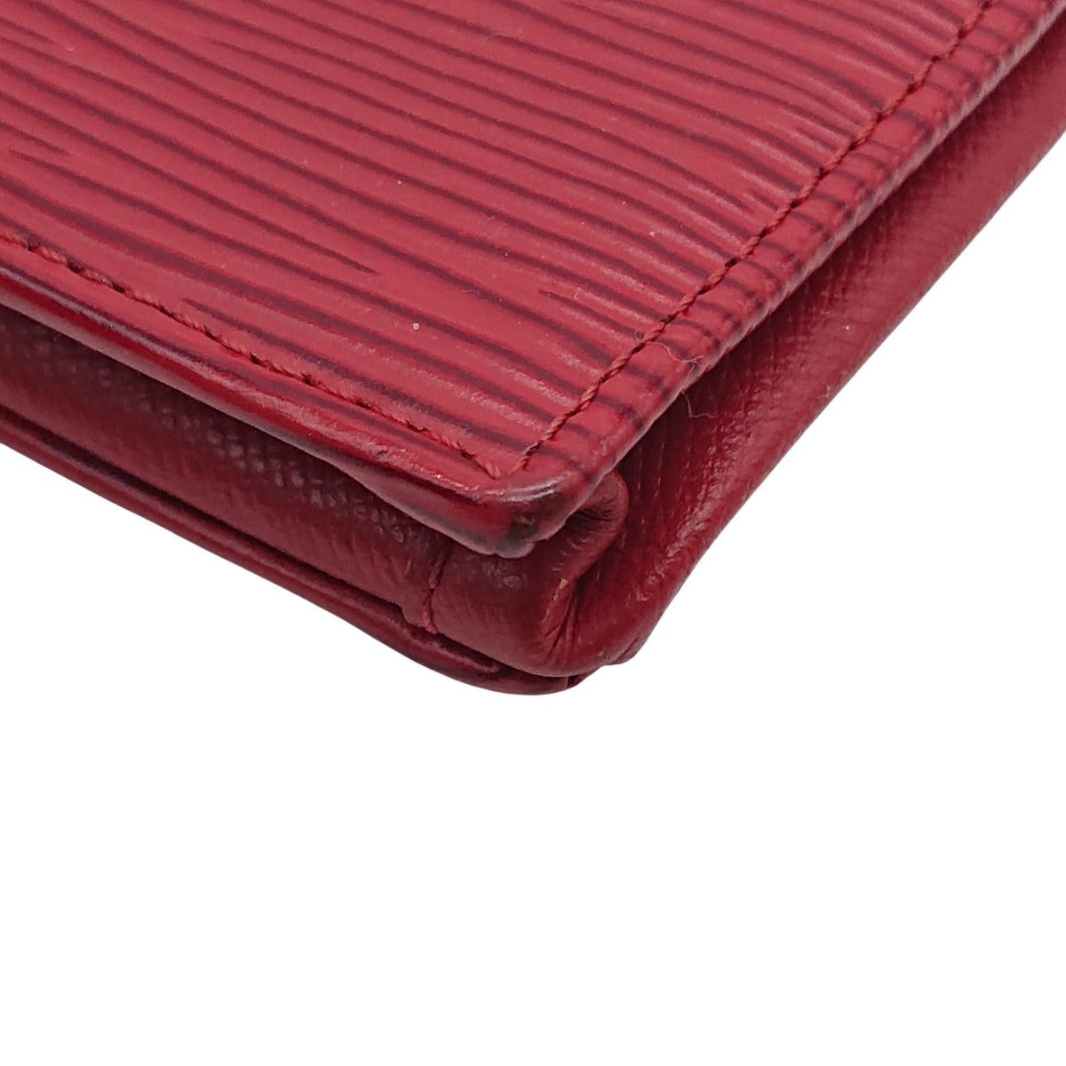 Louis Vuitton Coin Case Porte Monnaie Boite Epi Red — view 12