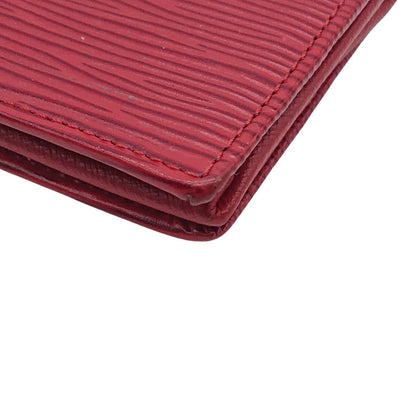 Louis Vuitton Coin Case Porte Monnaie Boite Epi Red — view 14