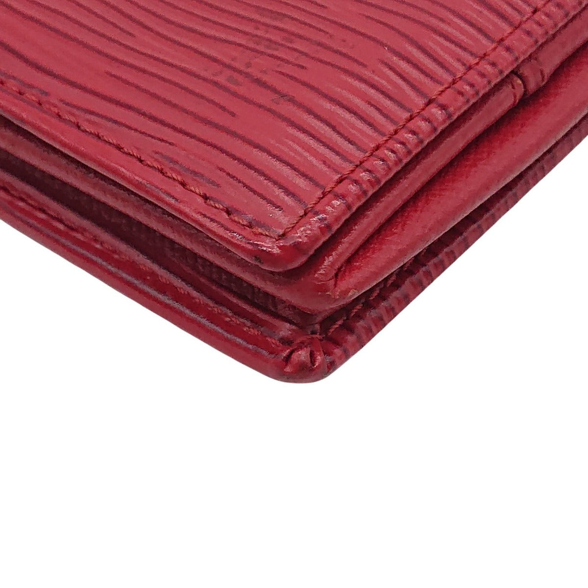 Louis Vuitton Coin Case Porte Monnaie Boite Epi Red — view 8