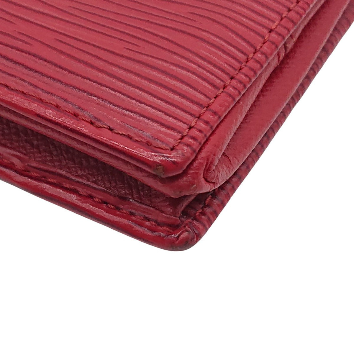 Louis Vuitton Coin Case Porte Monnaie Boite Epi Red — view 10