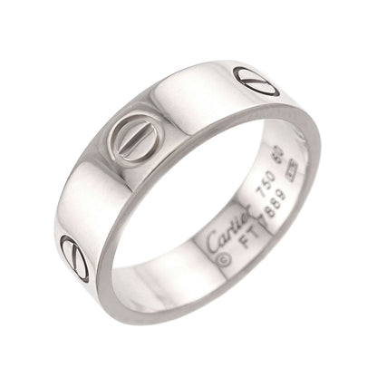 Cartier Love 60 Ring 18k WG White Gold 750