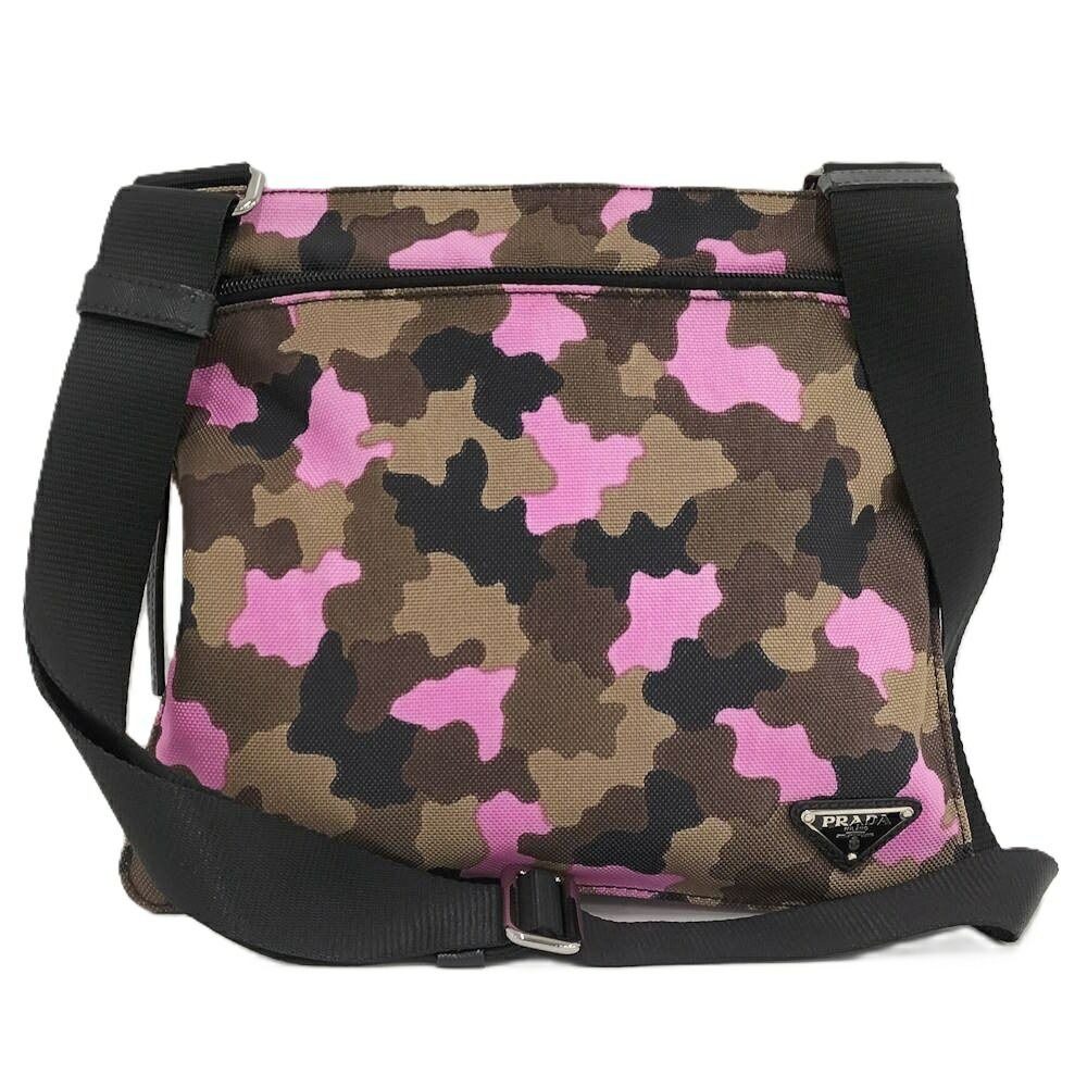Prada Shoulder Bag Camouflage Pattern