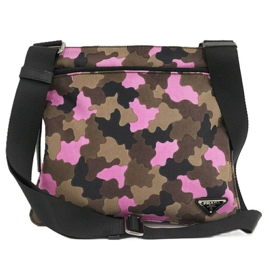 Prada Shoulder Bag Camouflage Pattern