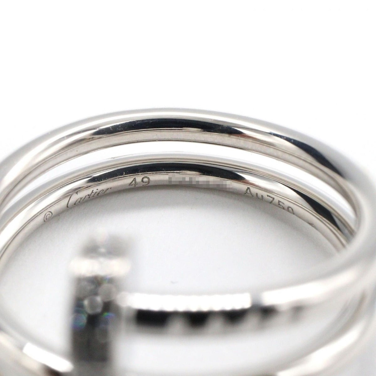 Cartier Ring Juste Un Clou Diamond 18K White Gold — view 5