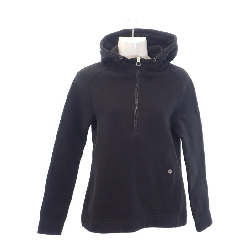 Hermes Fitted Sweatshirt Hoodie M E 01 Cotton Elastane Black