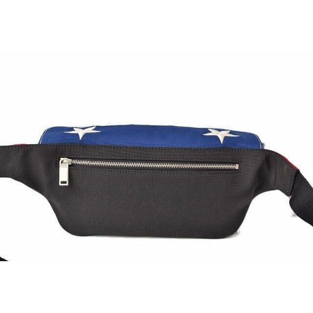 Saint Laurent Body Bag Waist Pouch Leather Marsupio Star — view 6
