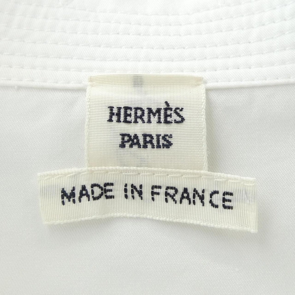 Hermes Mother of Pearl Button Dress White Translucency — view 4