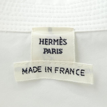 Hermes Mother of Pearl Button Dress White Translucency — view 4