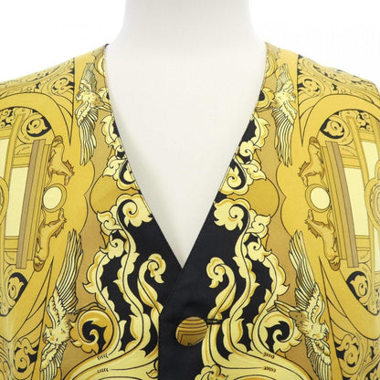 Hermes Vintage Animaux Solaires Vest Yellow Black — view 5