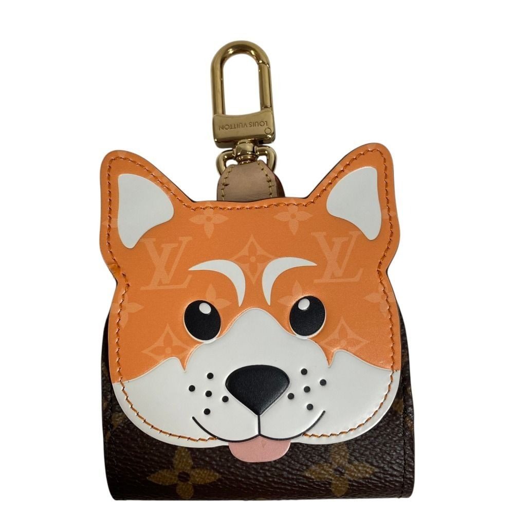 Louis Vuitton Key Holder Dog Bag Shiva Monogram Canvas Brown