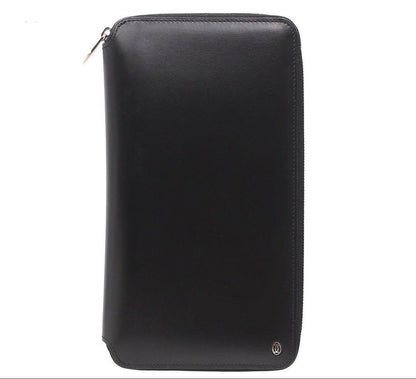 Cartier Pasha Leather Zip Around Wallet