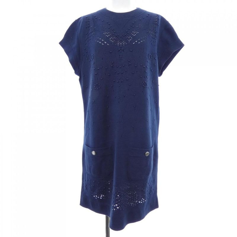 Chanel Size 34 Navy Dress