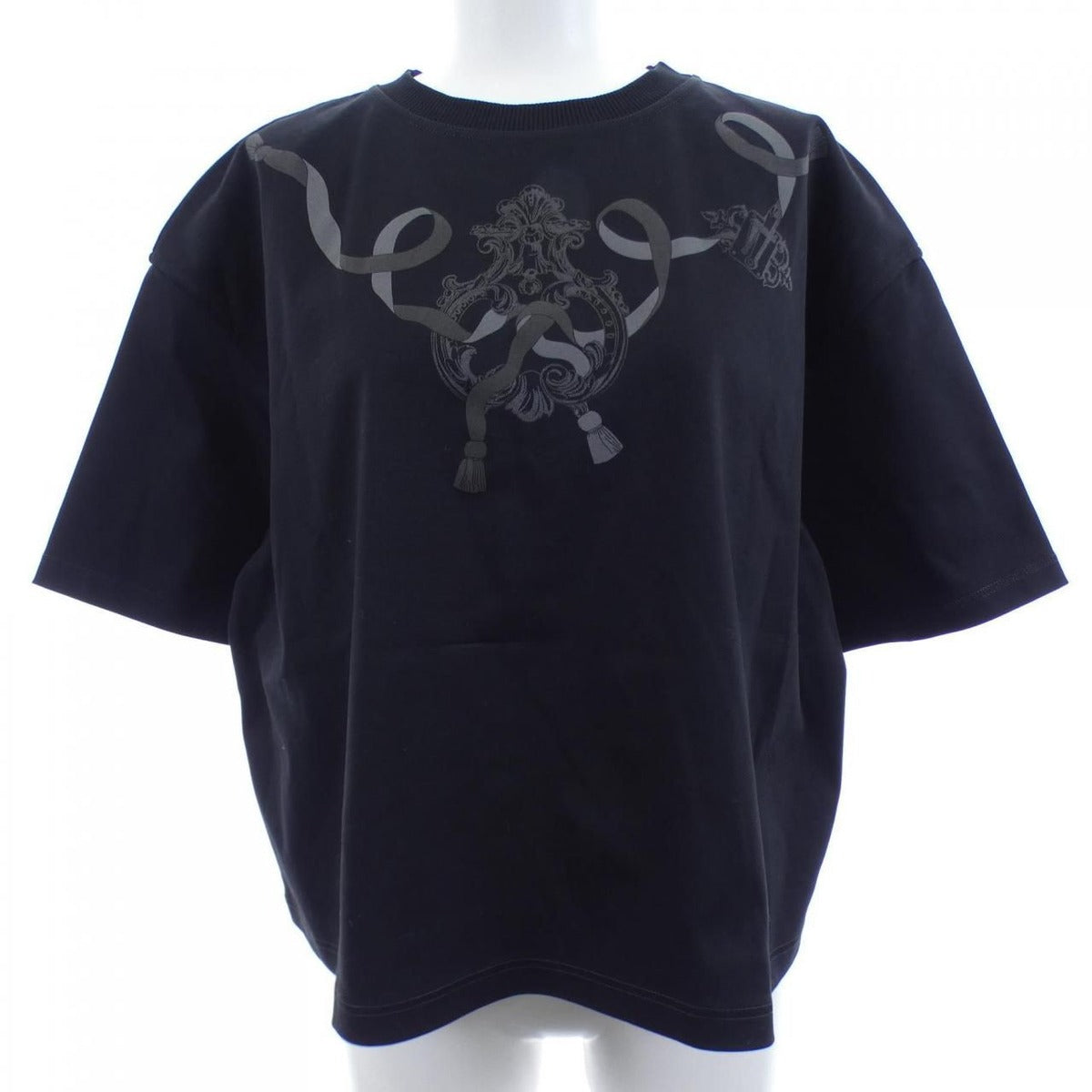 Hermes Cartouche T-Shirt Black 38