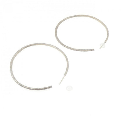 Tiffany & Co Hammered Large Earrings — view 3