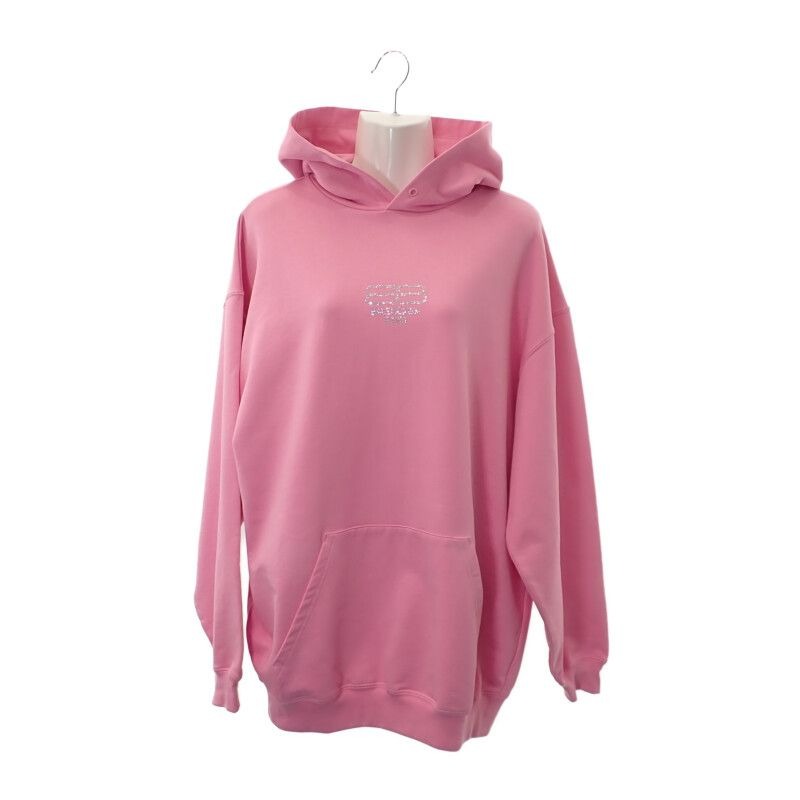 Balenciaga BB Logo Pullover Size XS tmvp3 5504 Hoodie Cotton Pink