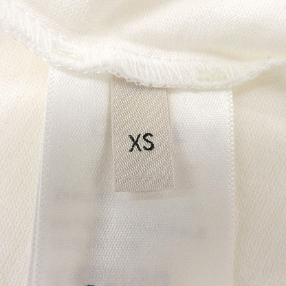 Celine Cotton Triomphe Embroidery Crew Neck Short Sleeve T-Shirt White XS — view 6