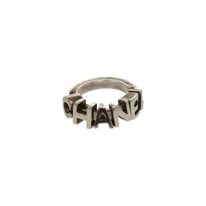 Chanel Logo Silver Ring