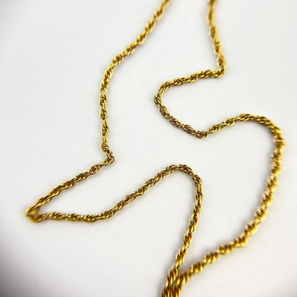 Dior Necklace Pendant Logo Gold Vintage — view 4