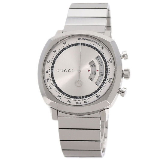 Gucci Grip Chronograph Watch SS