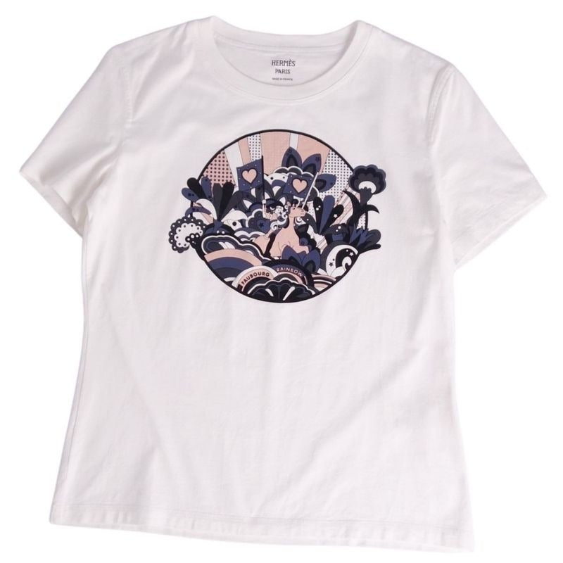 Hermes T-Shirt 22 SS Cut and Sewn Short Sleeve
