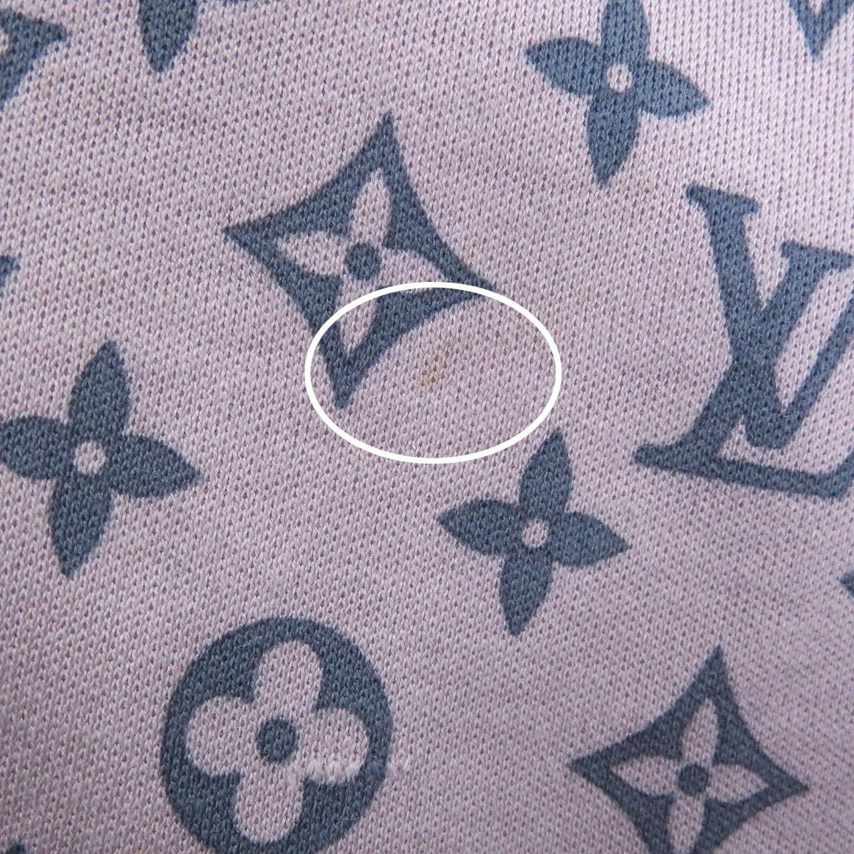 Louis Vuitton Monogram Star Allover Pattern Crew Neck Short Sleeve T-Shirt Cut — view 8