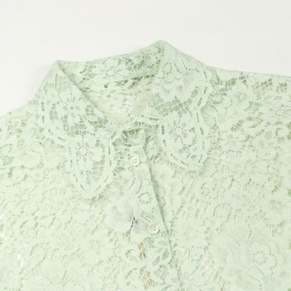 Dolce & Gabbana Full Lace Cotton Jacket — view 5