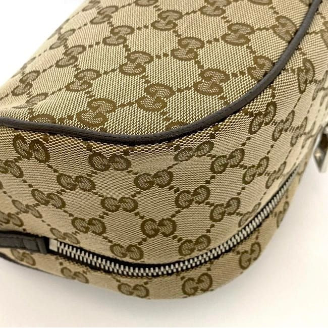 Gucci Body Bag Beige Brown GG Canvas — view 4