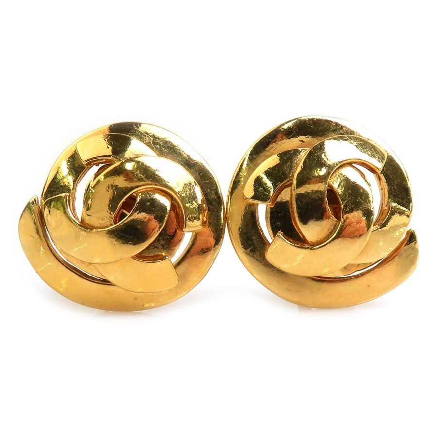 Chanel Earrings CC Logo