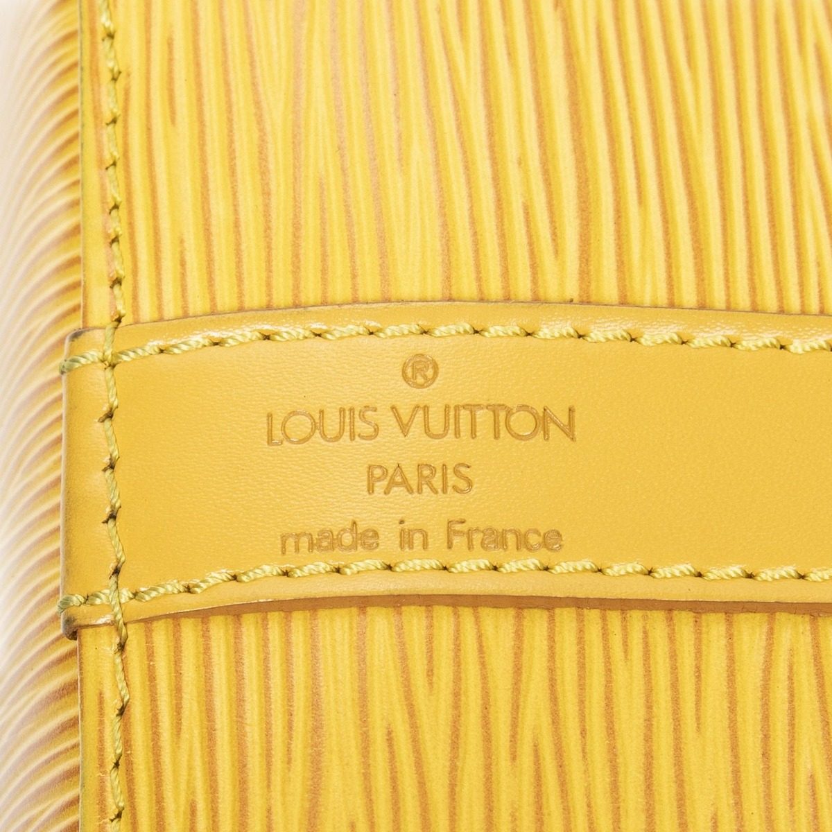 Louis Vuitton Noe Yellow Epi Handbag — view 10