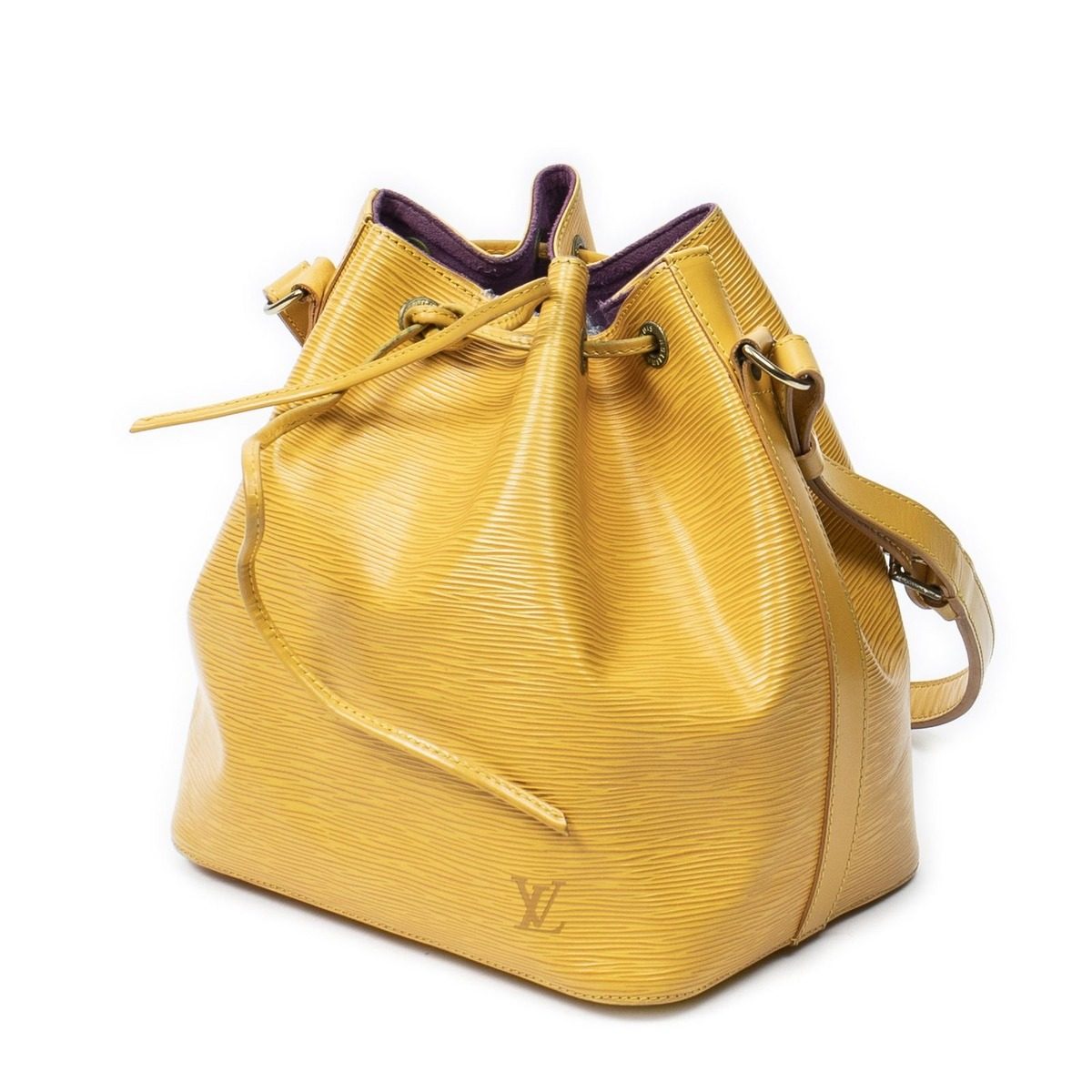 Louis Vuitton Noe Yellow Epi Handbag — view 2