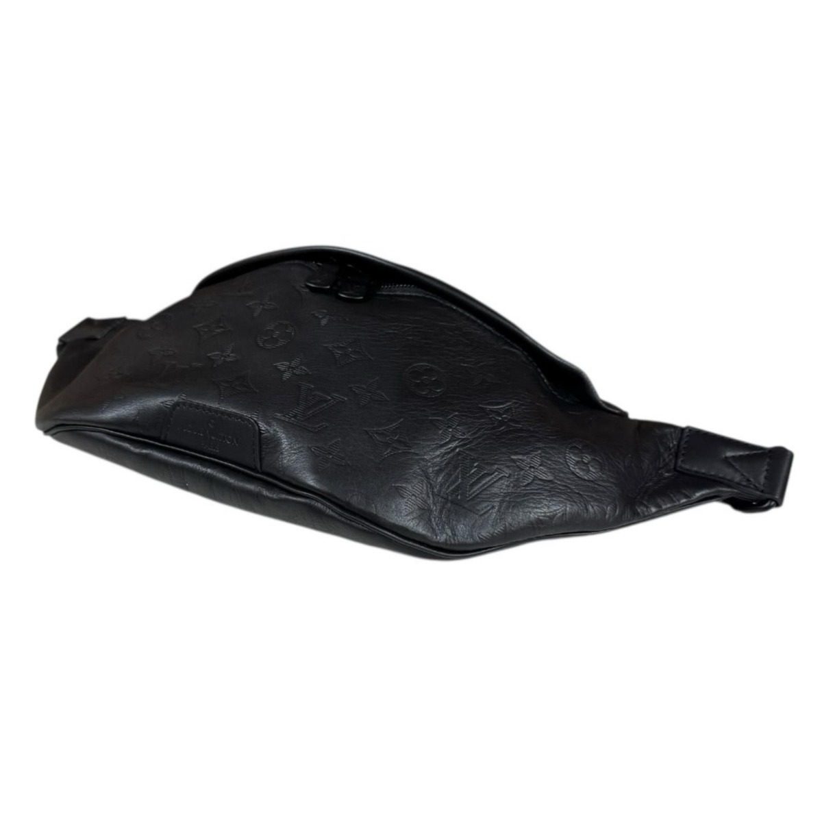 Louis Vuitton Discovery Bum Bag PM Monogram Shadow Leather Black — view 5