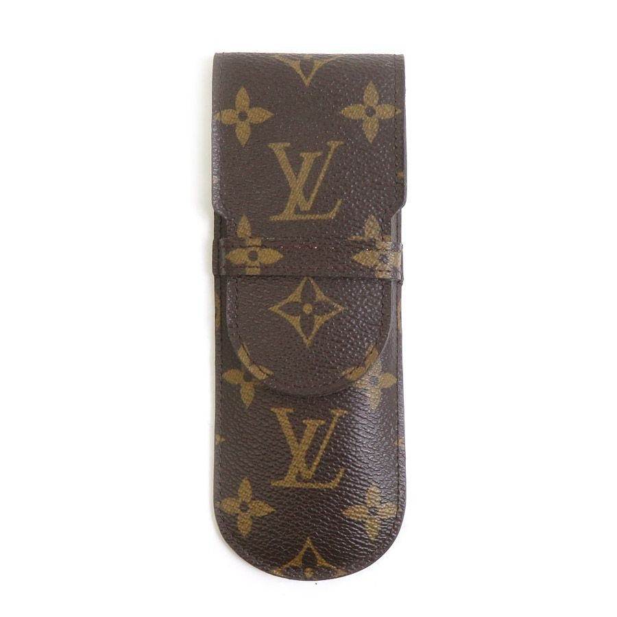 Louis Vuitton Pen Case Canvas Leather