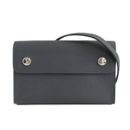 Hermes Nap To-go Ardoise Epson Shoulder Bag Wallet