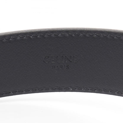 Celine Belt Triomphe Black Leather — view 4