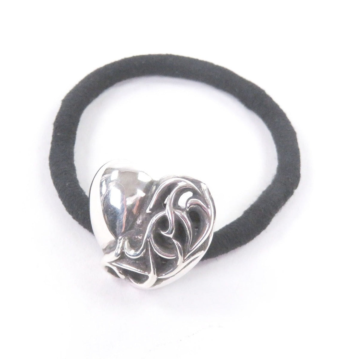 Chrome Hearts Heart Concho Headband Hair Tie Silver Recommended