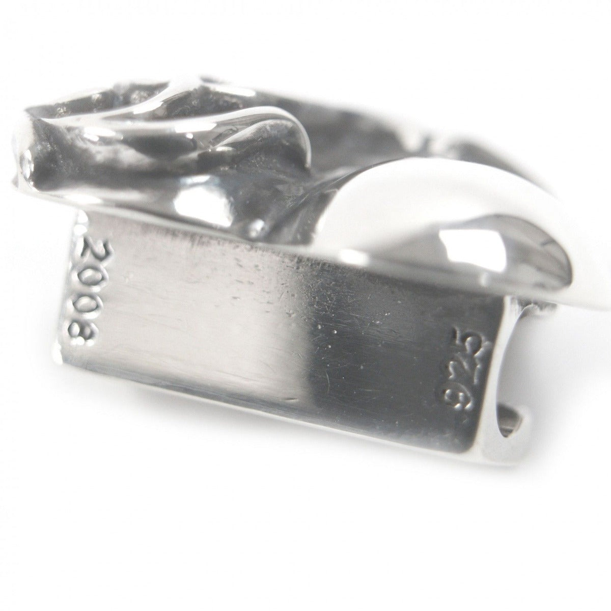 Chrome Hearts Heart Concho Headband Hair Tie Silver Recommended — view 5