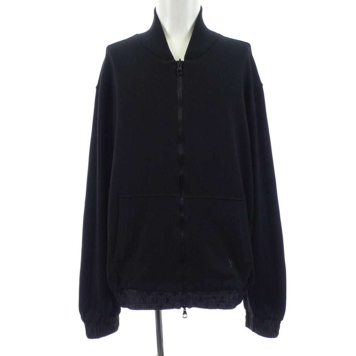 Louis Vuitton Monogram Reversible Light Bomber Jacket Black — view 7