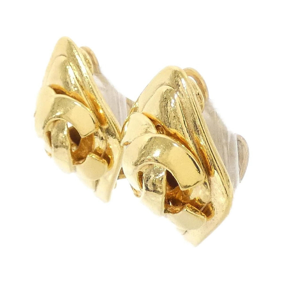 Chanel Vintage Earrings Gold — view 2