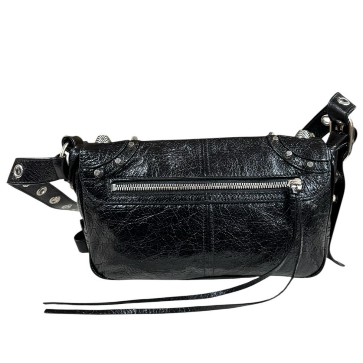 Balenciaga le Cagole Flap Shoulder Bag Black — view 3