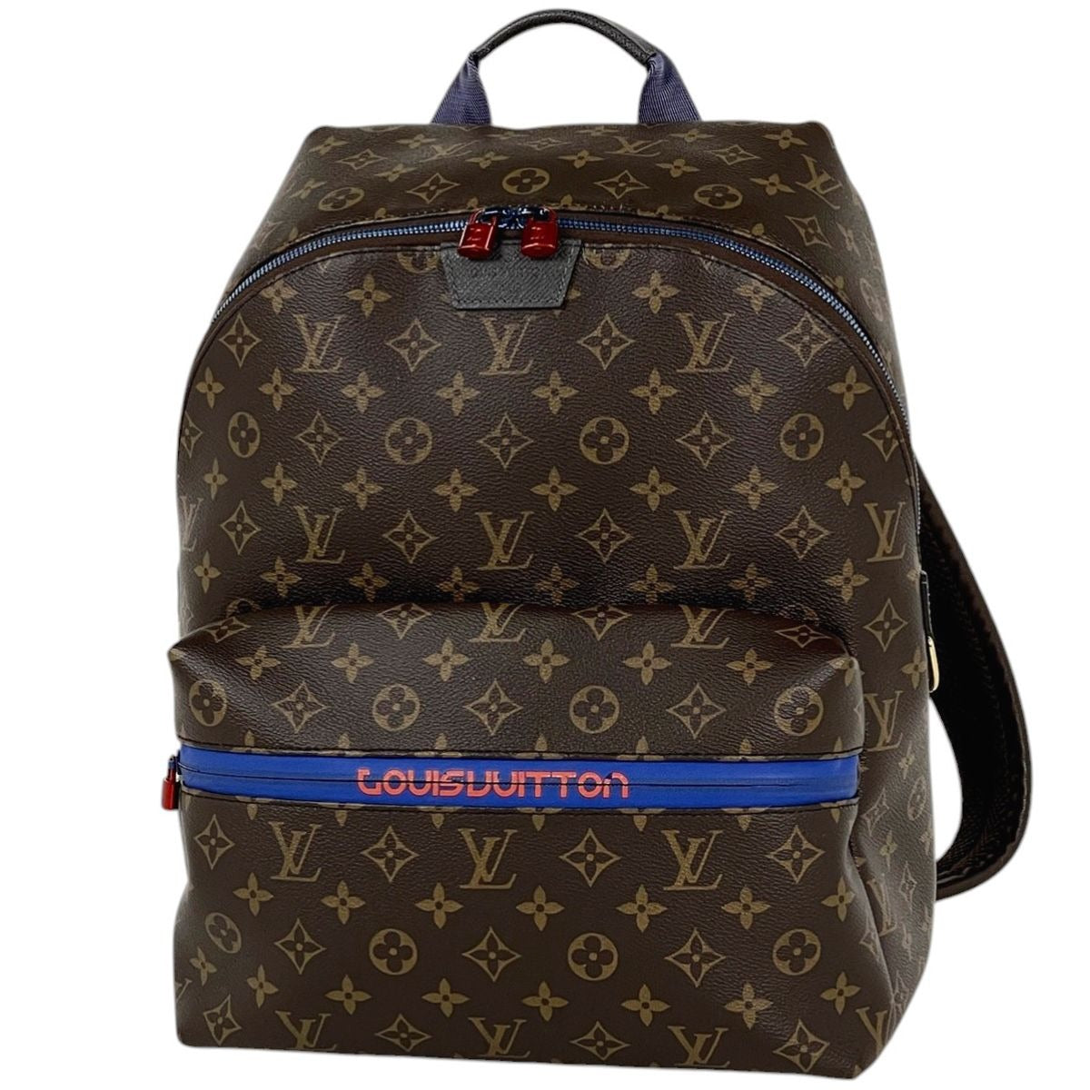 Louis Vuitton Apollo Backpack Monogram Brown Blue