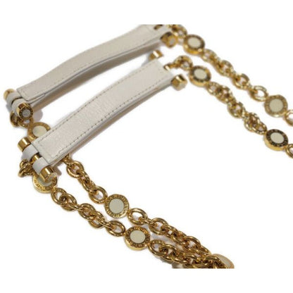 Bvlgari Leather Chain Shoulder Bag — view 11