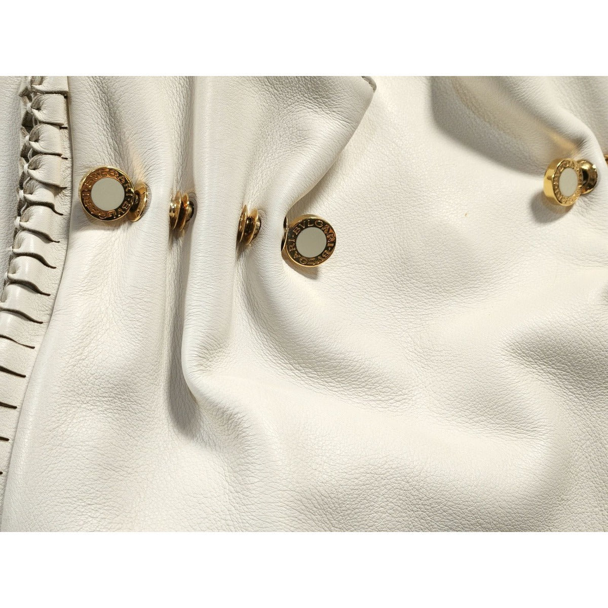 Bvlgari Leather Chain Shoulder Bag — view 14