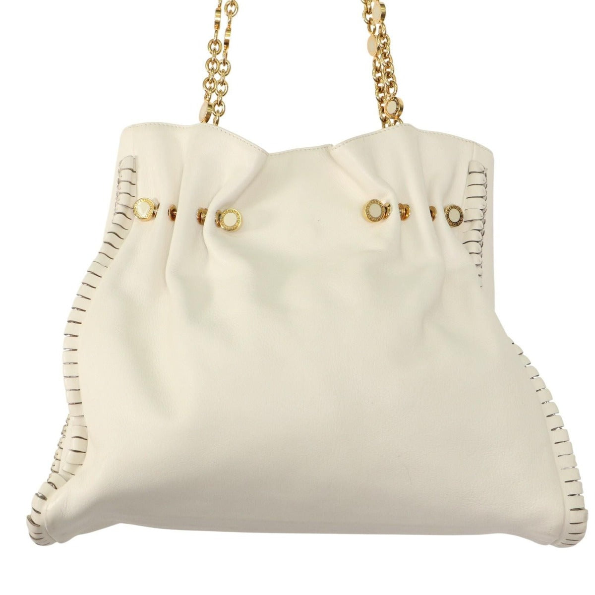 Bvlgari Leather Chain Shoulder Bag — view 2