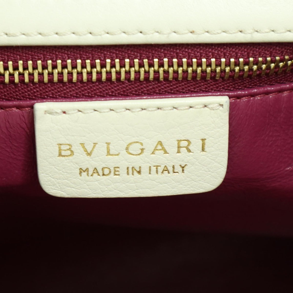 Bvlgari Leather Chain Shoulder Bag — view 9