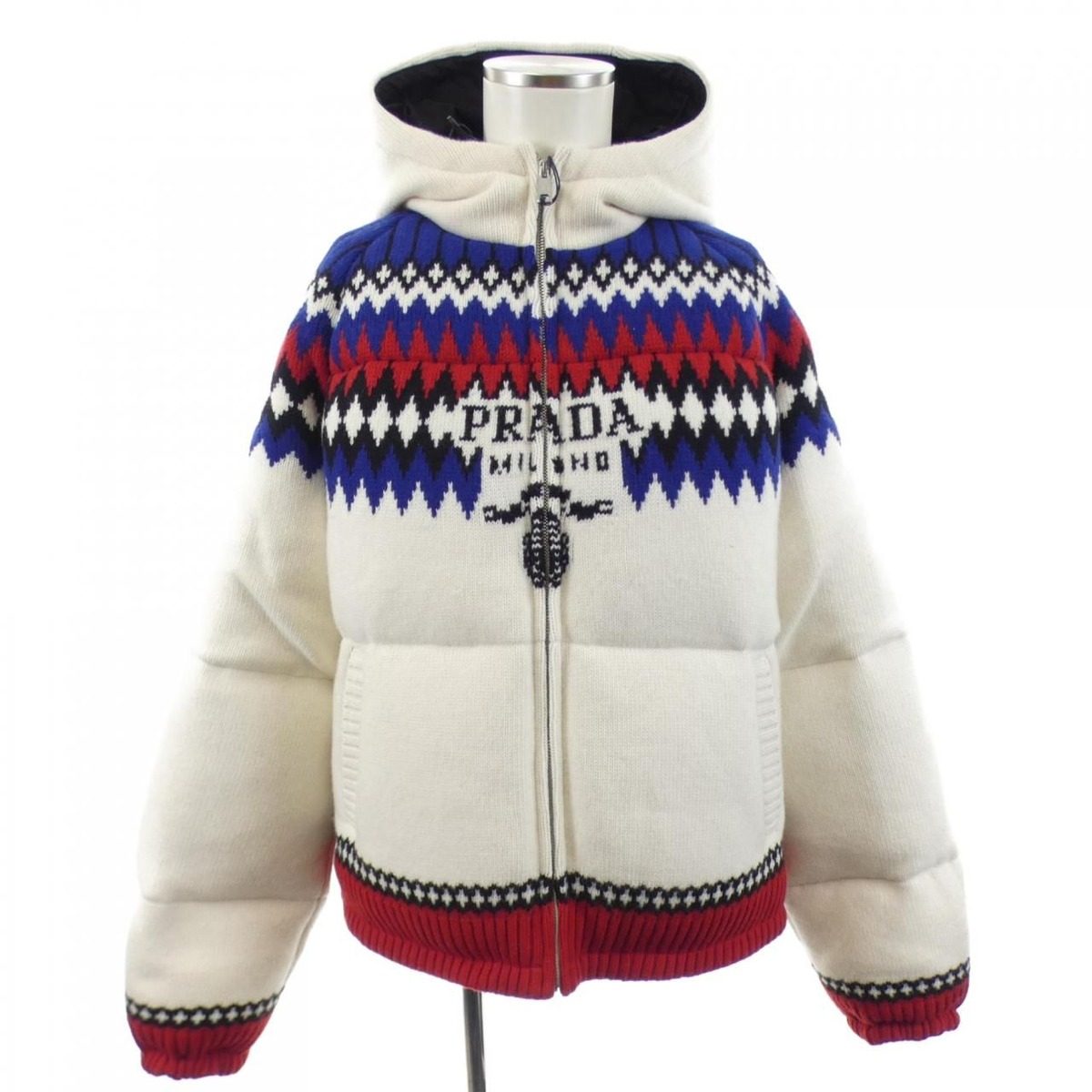 Prada Down Jacket White