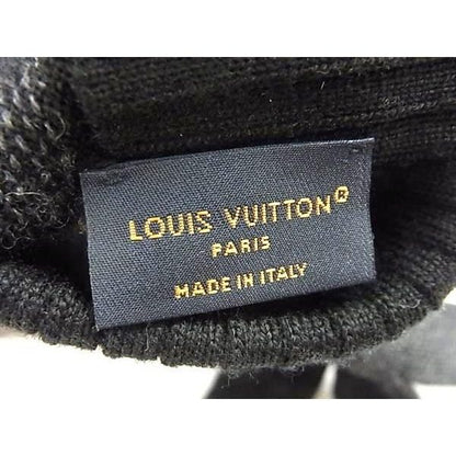 Louis Vuitton Damier Graphite Gon Neopti Gloves Black — view 3