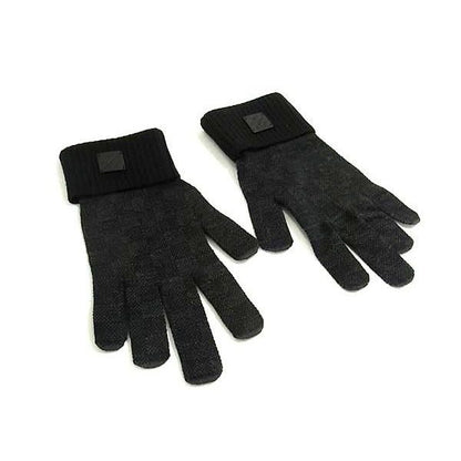 Louis Vuitton Damier Graphite Gon Neopti Gloves Black