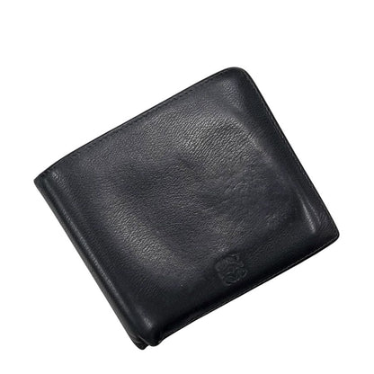 Loewe Bifold Wallet Black Anagram Leather