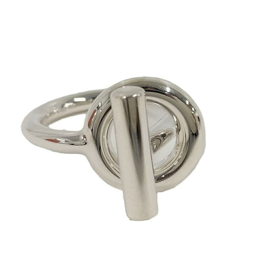 Hermes Ring Echappee Silver 53