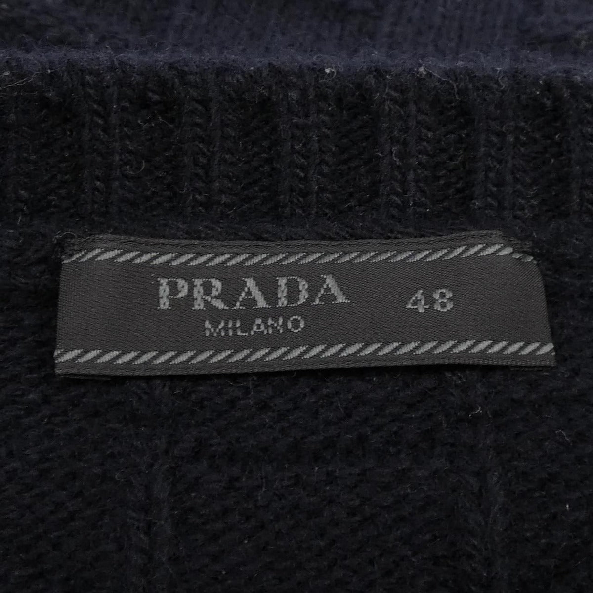 Prada Knit Cashmere Navy — view 4